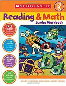 Amazon.com: Scholastic Pre-K Reading & Math Jumbo Workbook: 9780439785983: Hindie Weissman: Books