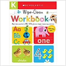Amazon.com: Kindergarten Wipe-Clean Workbook: Scholastic Early Learners (Wipe-Clean Workbook): 97805
