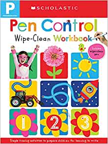 Amazon.com: Pen Control: Scholastic Early Learners (Wipe-Clean): 9781338645538: Scholastic: Books