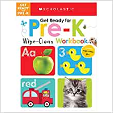 Get Ready for Pre-K Wipe-Clean Workbook: Scholastic Early Learners (Wipe-Clean): Scholastic: 9780545