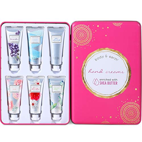 Amazon.com : Hand Lotion Set, Body & Earth Hand Cream Gift Set 6 Pcs Travel Size Hand Lotion for Dry