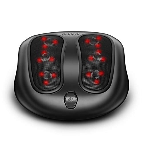 Amazon.com: Nekteck Foot Massager with Heat, Shiatsu Heated Electric Kneading Foot Massager Machine 