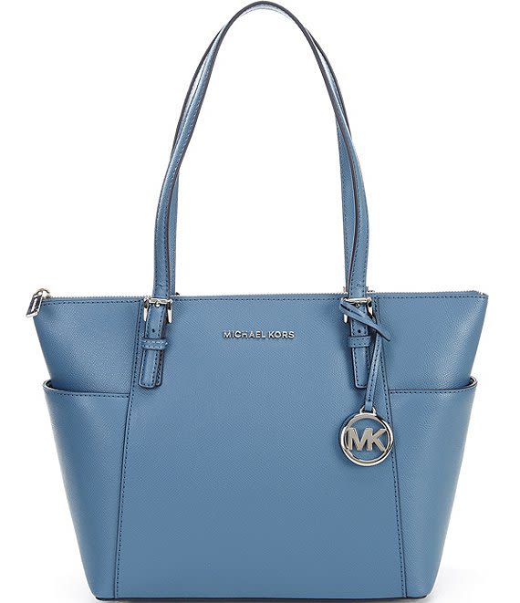 Michael Kors Jet Set East West Saffiano Leather Tote Bag | Dillard's