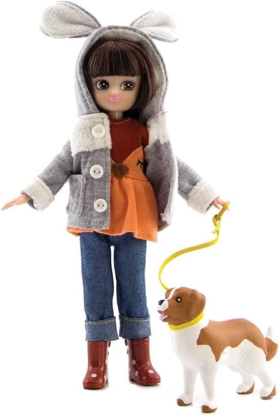 Amazon.com: Lottie Doll Walk in The Park | A Doll for Girls & Boys with Doll Dog | Fashion Doll for 