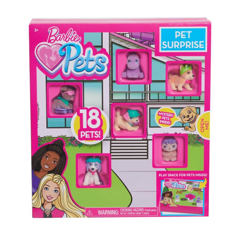 Barbie Deluxe Pet Surprise Animal Figures Target Zebbly
