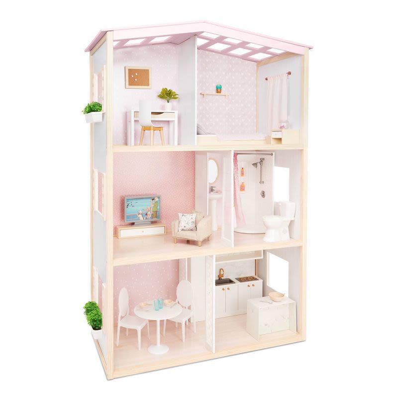 Our Generation Sweet Home Dollhouse & Furniture Playset For 18" Dolls : Target