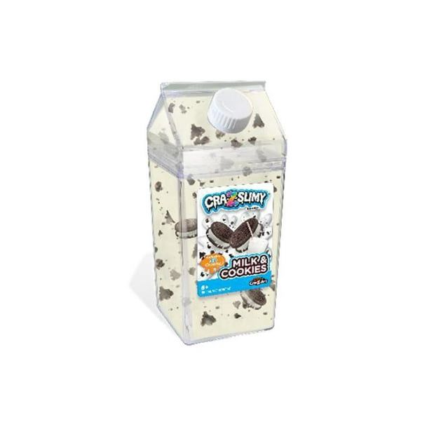 Cra-Z-Art, Cra-Z-Slimy Milk Cartons Slime, Milk and Cookies, Scented Sensory Slime for Kids - Walmar