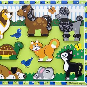 Melissa & Doug Pets Chunky Puzzle: Melissa & Doug: Toys & Games