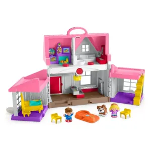 Fisher-Price Little People Big Helpers Home - Pink : Target