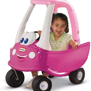 Little Tikes Princess Cozy Coupe Ride-On Toy - Toddler Car Push and Buggy Includes Worki