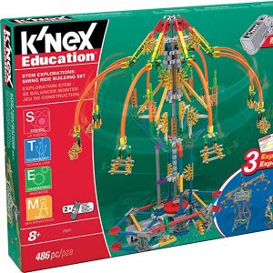 K'NEX Education - STEM Explorations: Swing Ride Building Set: Toys & Games