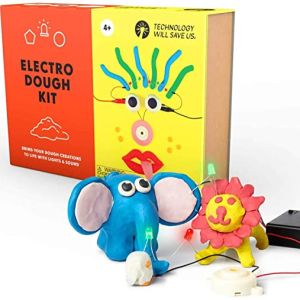 Tech Will Save Us Electro Dough Kit (En/Fr) | Educational STEM Toy, Ages 4 and up: Toys 