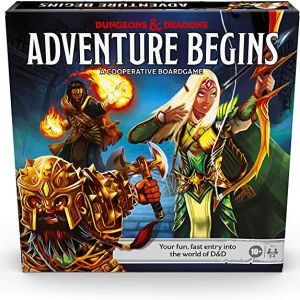 Dungeons & Dragons Adventure Begins, Cooperative Fantasy Board Game, Fast Entry to The W