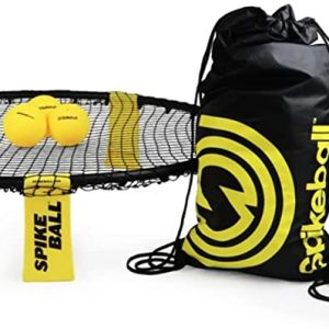 Spikeball Game Set (3 Ball Kit) - Game for The Backyard, Beach, Park, Indoors : Lawn Ga