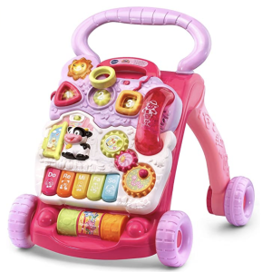 VTech Sit-to-Stand Learning Walker (Frustration Free Packaging), Pink 