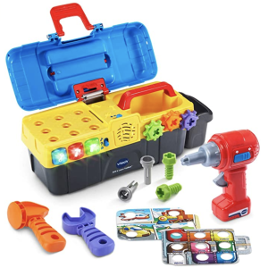 Amazon.com: VTech Drill and Learn Toolbox, Multicolor : Toys & Games