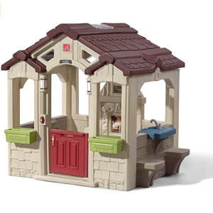 Amazon.com: Step2 Charming Cottage Kids Playhouse, Multicolor : Toys & Games