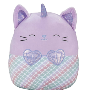 Amazon.com: Squishmallow Official Kellytoy Plush 16" Anya The Caticorn Mermaid- Ultrasoft Stuffed An