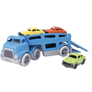 Amazon.com: Green Toys Car Carrier, Blue - Pretend Play, Motor Skills, Kids Toy Vehicle. No BPA, pht