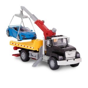 Driven – Large Toy Truck With Car And Crane Arm – Tow Truck : Target