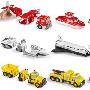 Mix & Match Magnetic Vehicles - Complete Set at Lakeshore Learning