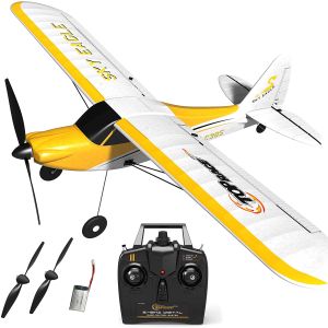 Top Race Rc Plane 4 Channel Remote Control Airplane Ready to Fly Rc Planes for Adults, Stunt Flying 