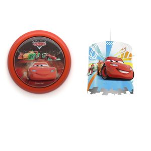 Philips Disney Pixar Cars Night Light w/ Philips Disney Pixar Cars Lampshade - Walmart.com