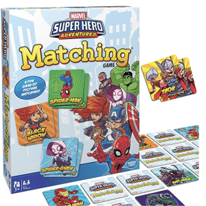 Amazon.com: Wonder Forge Marvel Matching Game for Boys and Girls Age 3 to 5 - A Fun and Fast Superhe