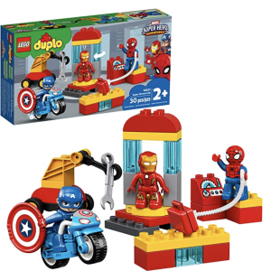 Amazon.com: LEGO DUPLO Super Heroes Lab 10921 Marvel Avengers Superheroes Construction Toy and Educa