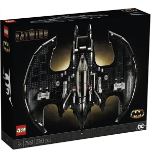 Amazon.com: LEGO DC Batman 1989 Batwing 76161 Displayable Model with a Buildable Vehicle and Collect