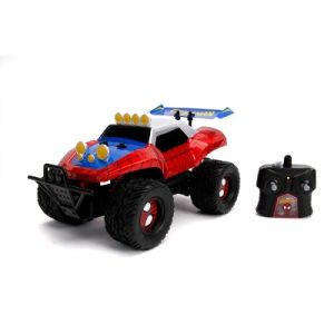 Jada Toys Marvel Spider-man Buggy Remote Control Vehicle 1:14 Scale - Glossy Red : Target
