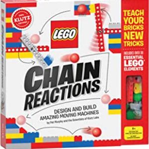 Amazon.com: LEGO Chain Reactions (Klutz Science/STEM Activity Kit), 9" Length x 1.06" Width x 10" He