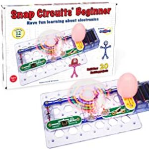 Amazon.com: Snap Circuits Beginner, Electronics Exploration Kit, Stem Kit For Ages 5-9 (SCB-20) : To