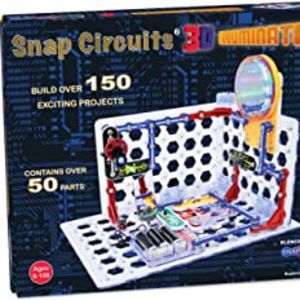 Amazon.com: Snap Circuits 3D Illumination Electronics Exploration Kit | Over 150 STEM Projects | Ful