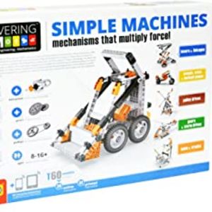 Amazon.com: Engino Discovering STEM Simple Machines Mechanisms That Multiply Force | 60 Working Mode