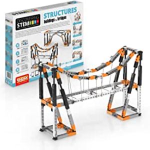 Amazon.com: Engino Discovering STEM Structures Constructions & Bridges | 9 Working Models | Illustra