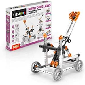 Amazon.com: Engino Discovering STEM Newton's Laws Inertia, Momentum, Kinetic & Potential Energy Cons