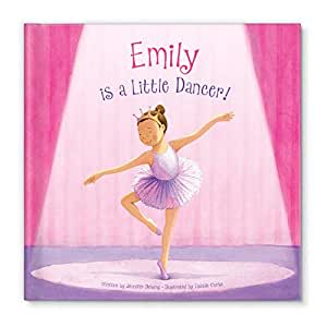 Amazon.com : Dance Recital Gift for Little Girls, Love to Dance, Ballerina Dancer, Personalized : Ba