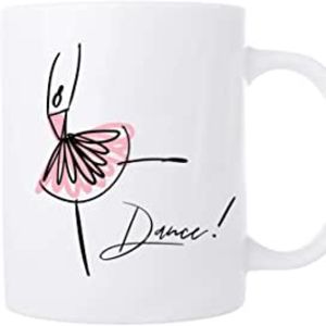 Amazon.com: Ballet Gift Mug - Coffee Cup for Dance Teachers, Women, Teen Girls, Ballet Lovers : Home