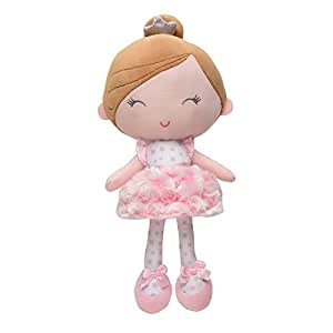 Amazon.com: Baby Starters Plush Snuggle Buddy Baby Doll, Soft Annette Doll : Toys & Games