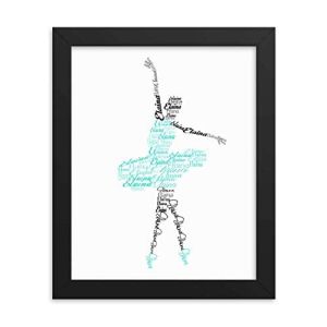 Amazon.com: Personalized Ballet Gift, Ballerina Gifts for Girls, Ballet Decor 8x10 or 11x14 Print or