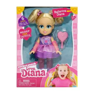 Love, Diana 6'' Ballerina Diana Mashup Doll : Target