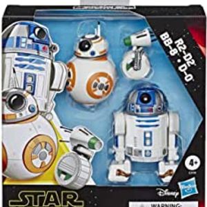 Amazon.com: Star Wars Galaxy of Adventures R2-D2, BB-8, D-O Action Figure 3 Pack, 5" Scale Droid Toy