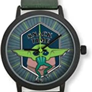 Amazon.com: Star Wars- The Mandalorian- Snack Time Watch : Clothing, Shoes & Jewelry