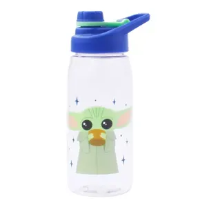 Star Wars: The Mandalorian 20oz Plastic Baby Yoda Tritan Water Bottle With Stickers : Target