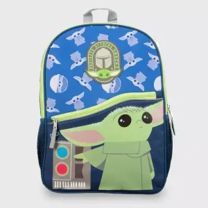 Star Wars: The Mandalorian 16'' Kids' Backpack - Blue : Target