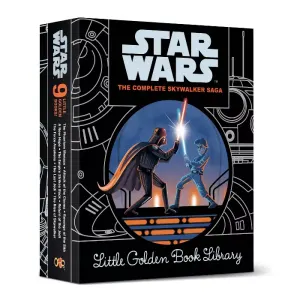 Star Wars Episodes I - Ix Little Golden Book Library (star Wars) (hardcover) : Target