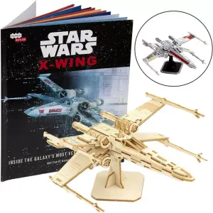 Incredibuilds Star Wars X-wing Book & Wood Model Figure Kit : Target