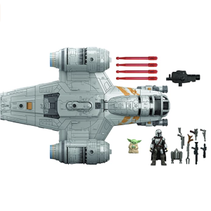 Amazon.com: Star Wars Mission Fleet The Mandalorian The Child Razor Crest Outer Rim Run Deluxe Vehic