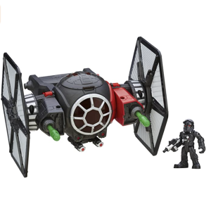 Amazon.com: Star Wars Galactic Heroes Special Force Tie Fighter with Pilot Elite Action Figure : Toy